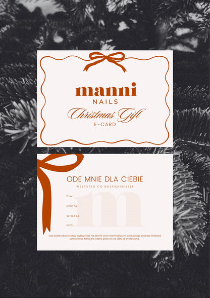 e-karta podarunkowa - Christmas